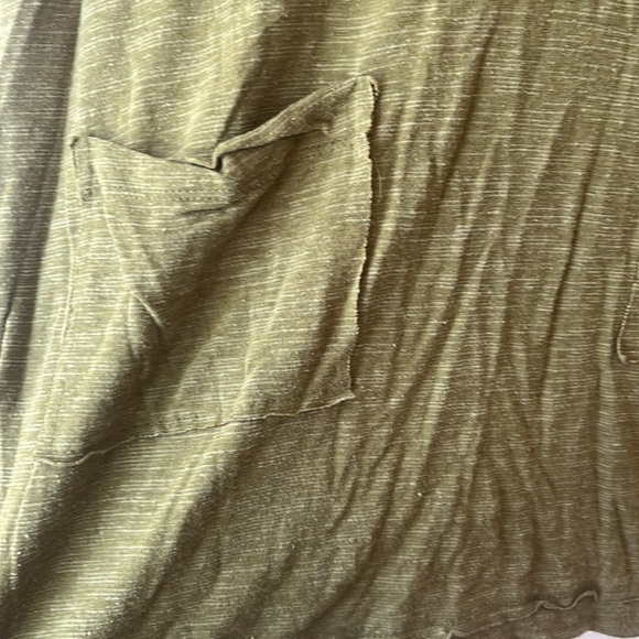 Free People Oversized Beach Top Green size Small - Picture 6 of 7